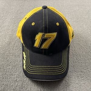 Checkered Flag Sports Hat Adult One Size Nascar Cap Adjustable Casual